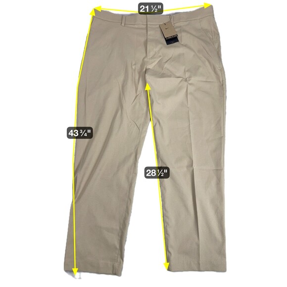 Nike Standard Fit Repel Golf Pants Chino Golf Pants Khaki FD5619-250 Men's 42x32 - Picture 2 of 13